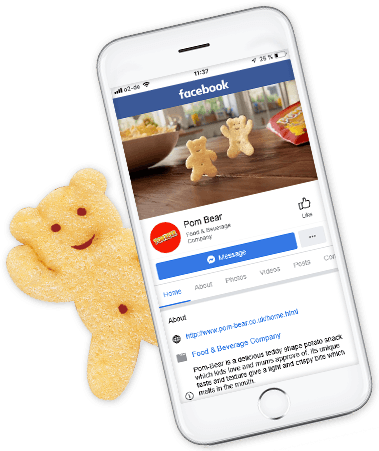 Discover POM-BEAR on Facebook!